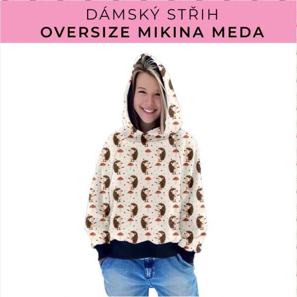 Dámský střih - mikina Meda
