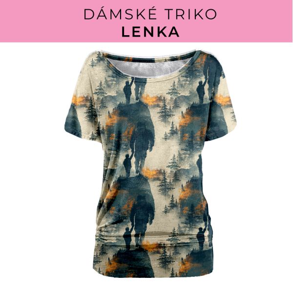 DÁMSKÝ střih - Triko Lenka