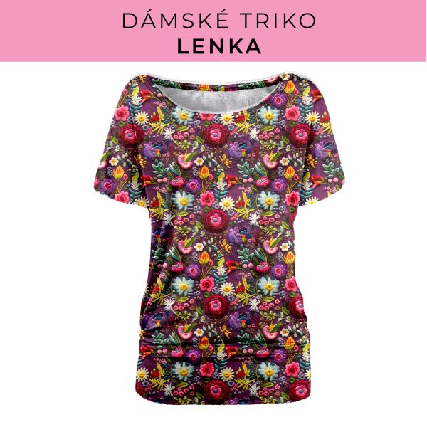 DÁMSKÝ střih - Triko Lenka