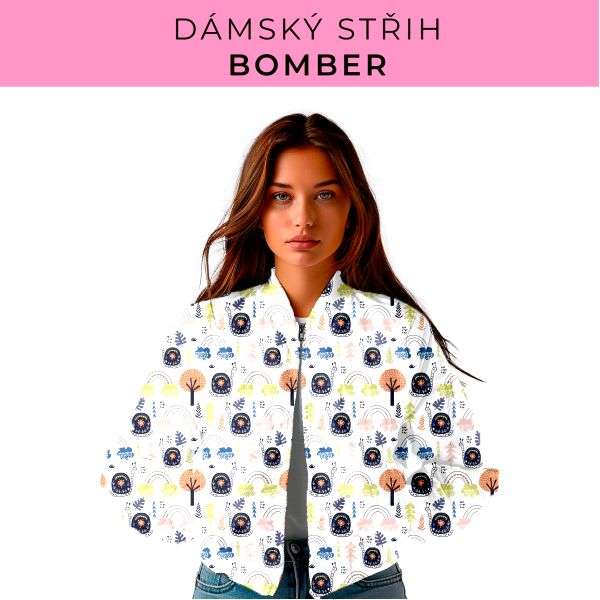 DÁMSKÝ střih - Bomber