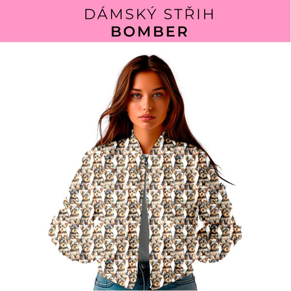DÁMSKÝ střih - Bomber