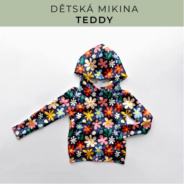 DĚTSKÝ střih - Mikina Teddy