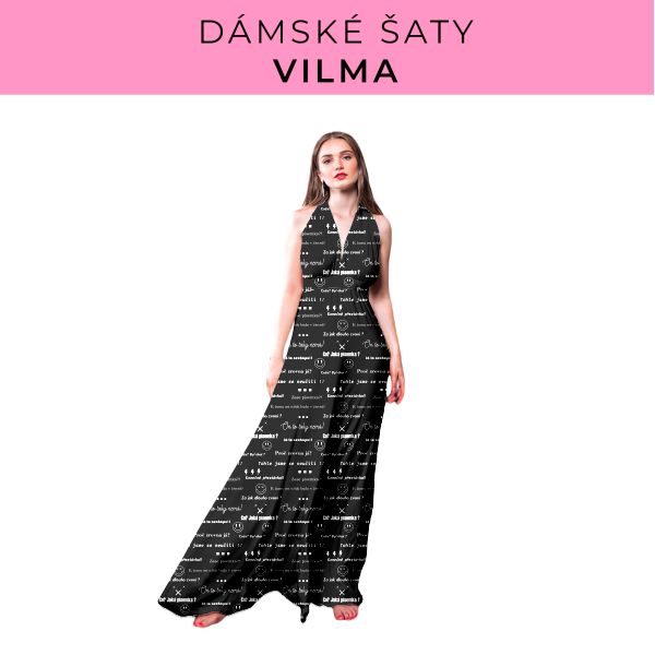 DÁMSKÝ střih - šaty Vilma