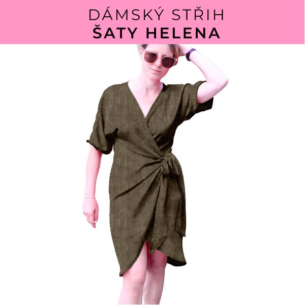 Dámský střih na šaty  Helena