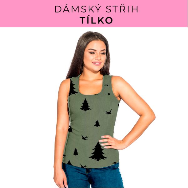 DÁMSKÝ střih - Tílko a kalhoty 