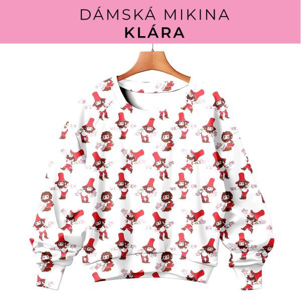 DÁMSKÝ střih - mikina Klára