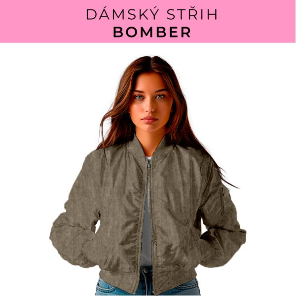 DÁMSKÝ střih - Bomber
