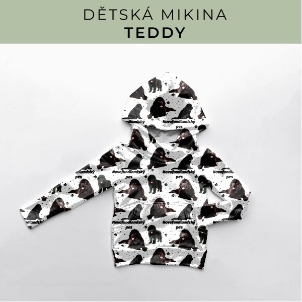 DĚTSKÝ střih - Mikina Teddy