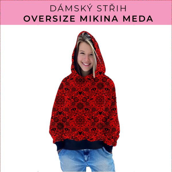 Dámský střih - mikina Meda