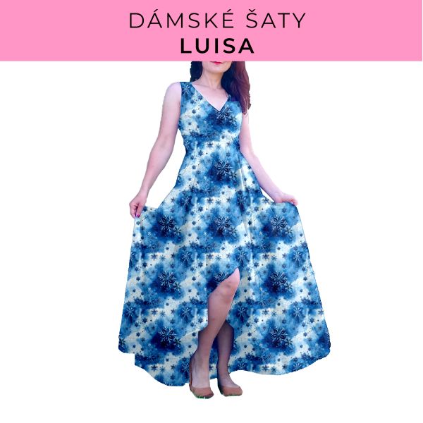 DÁMSKÝ střih - šaty Luisa