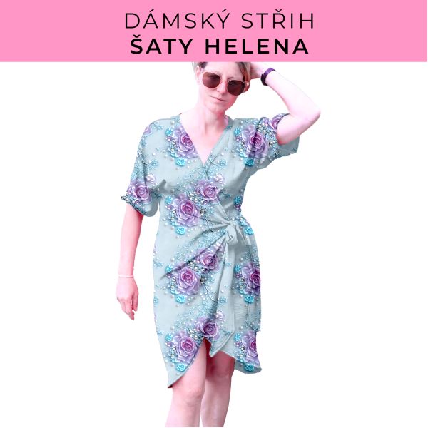 Dámský střih na šaty  Helena