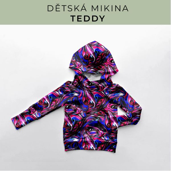 DĚTSKÝ střih - Mikina Teddy