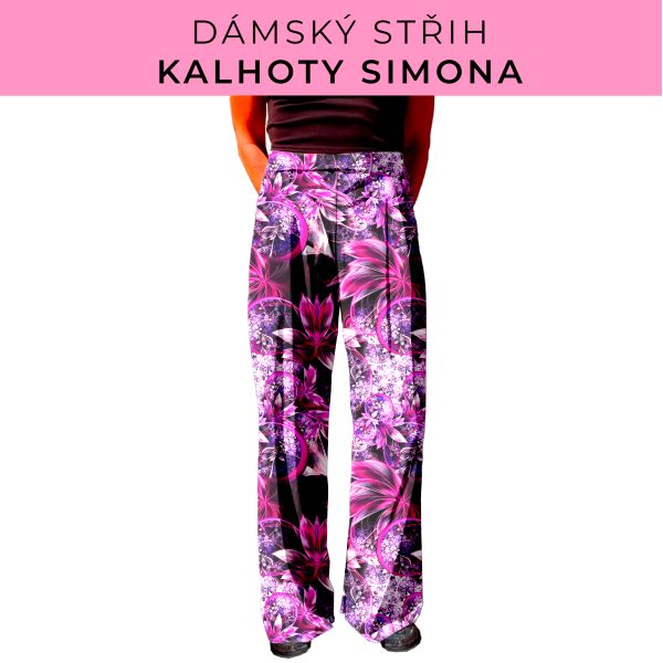 Dámský střih - kalhoty Simona