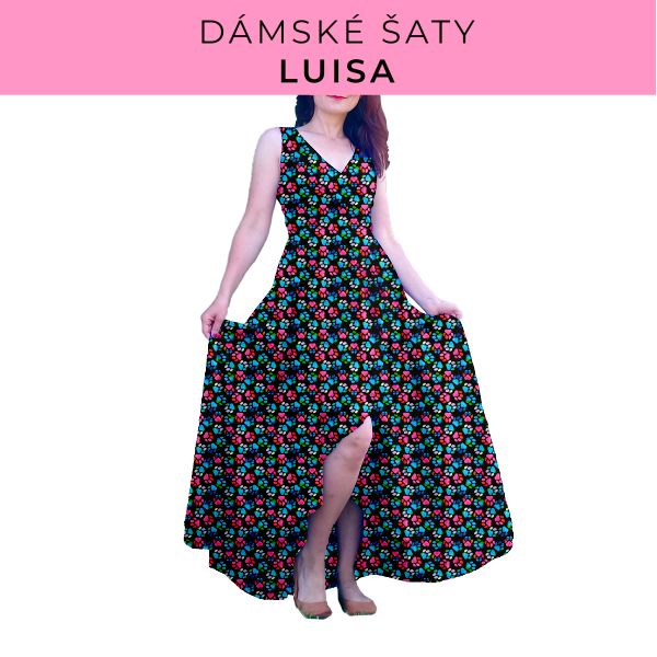 DÁMSKÝ střih - šaty Luisa