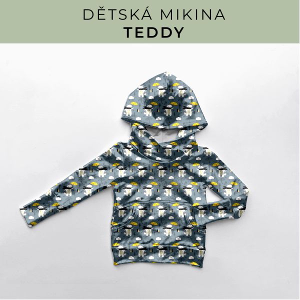 DĚTSKÝ střih - Mikina Teddy