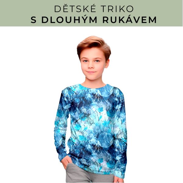 DĚTSKÝ střih - triko dlouhý rukáv