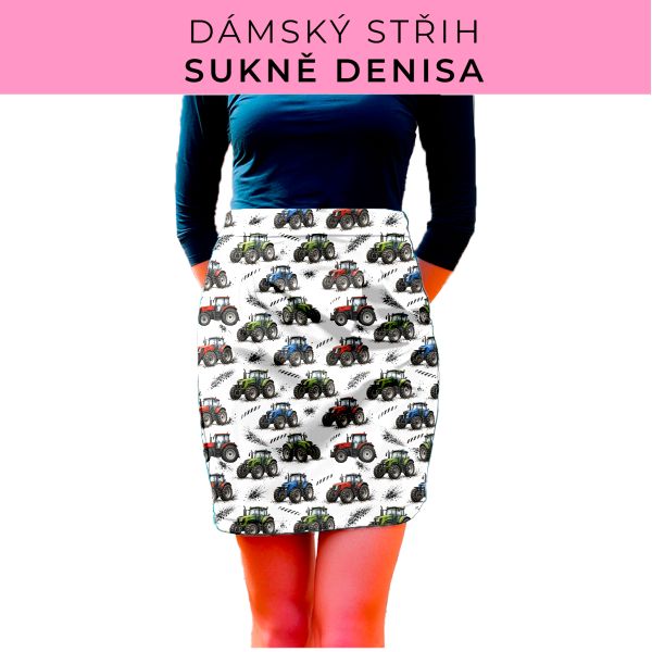 Dámský střih - Dámská sukně Denisa