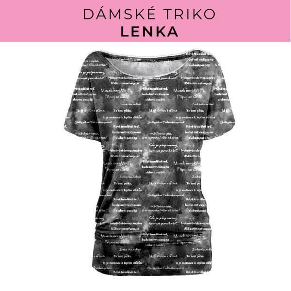 DÁMSKÝ střih - Triko Lenka
