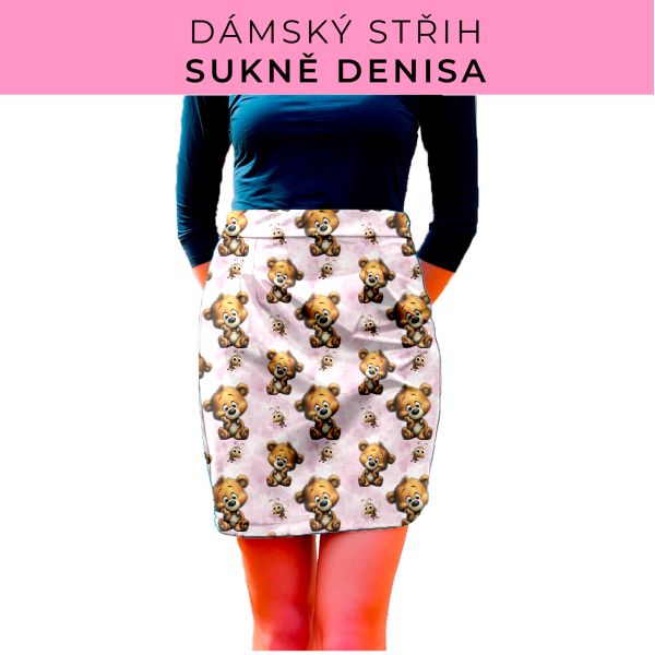 Dámský střih - Dámská sukně Denisa