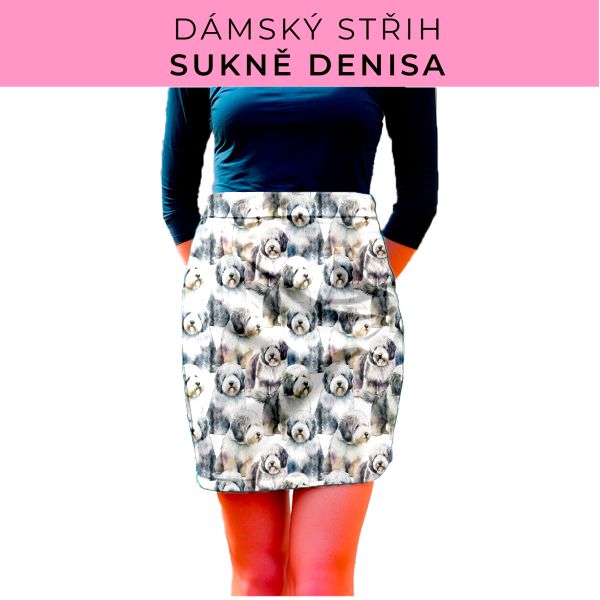 Dámský střih - Dámská sukně Denisa