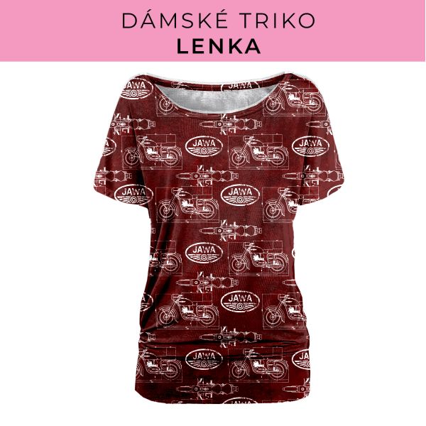 DÁMSKÝ střih - Triko Lenka