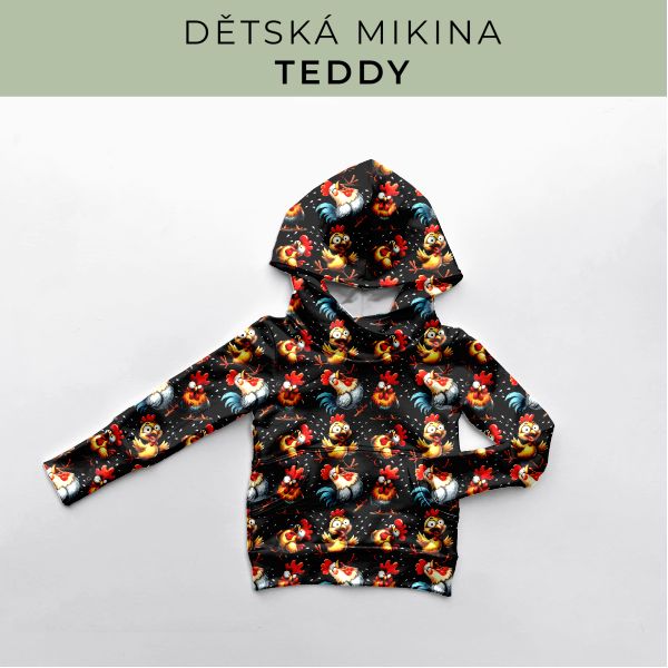DĚTSKÝ střih - Mikina Teddy