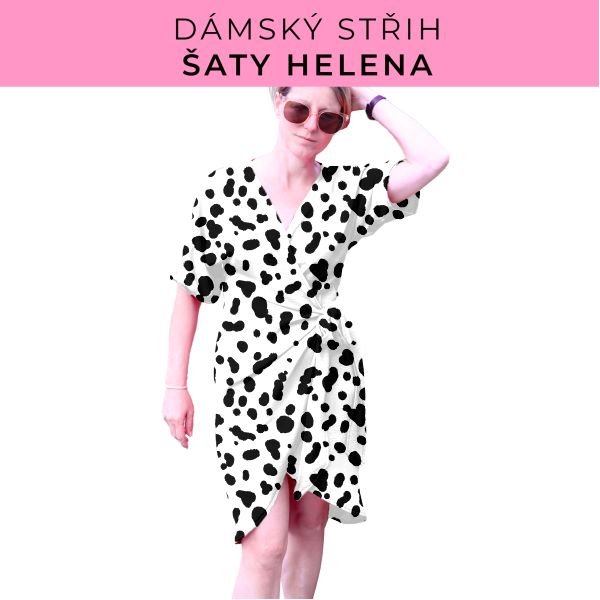 Dámský střih na šaty  Helena