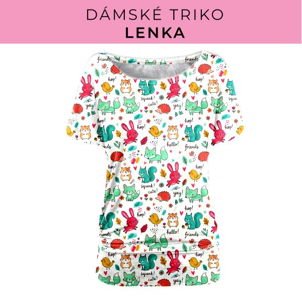 DÁMSKÝ střih - Triko Lenka