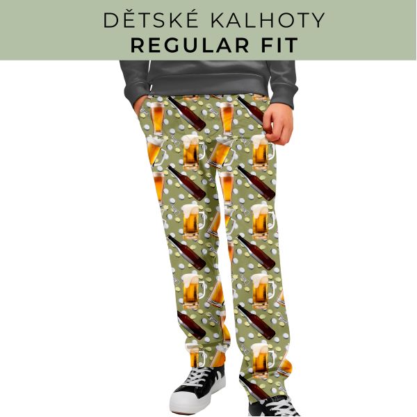 DĚTSKÝ STŘIH - Kalhoty Regular fit