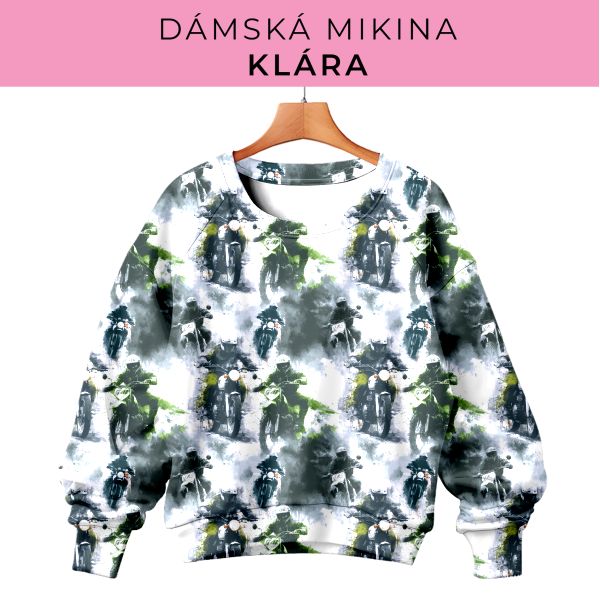 DÁMSKÝ střih - mikina Klára
