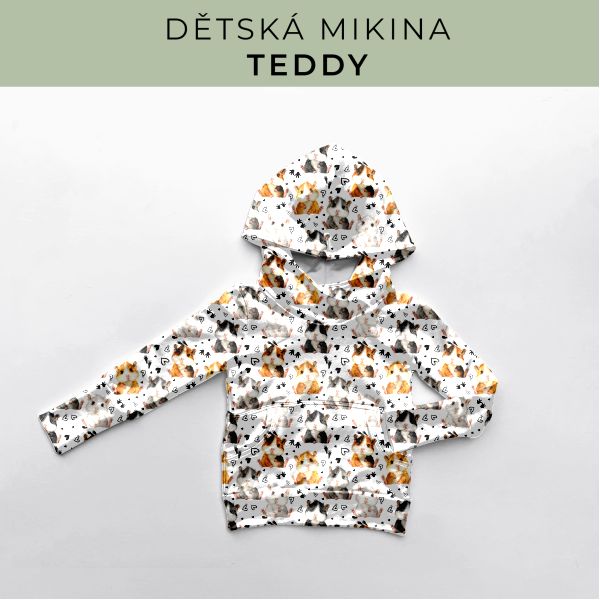 DĚTSKÝ střih - Mikina Teddy