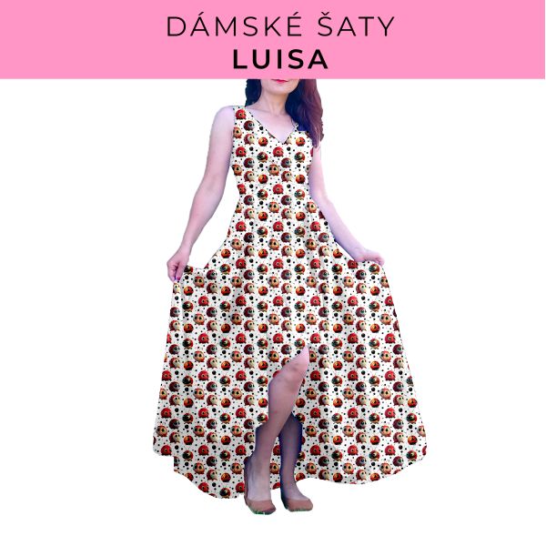 DÁMSKÝ střih - šaty Luisa