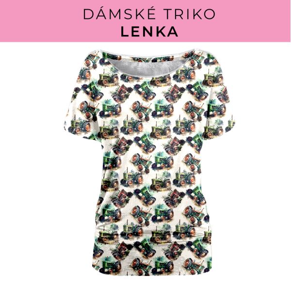 DÁMSKÝ střih - Triko Lenka