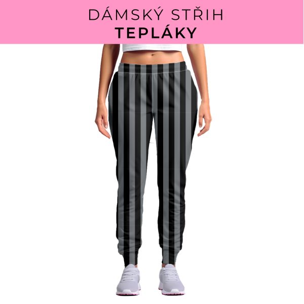 DÁMSKÝ střih - tepláky