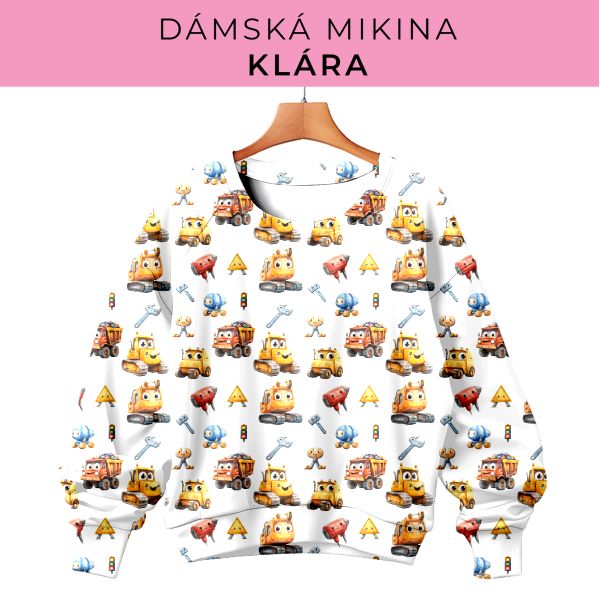 DÁMSKÝ střih - mikina Klára