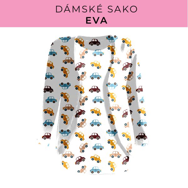 DÁMSKÝ střih - sako Eva