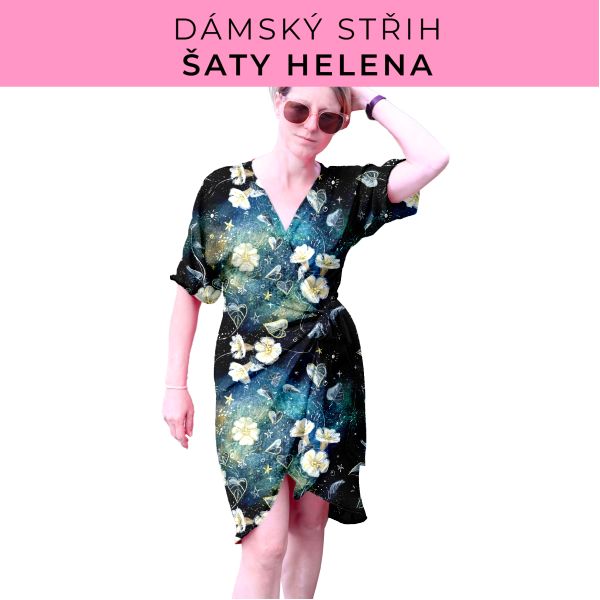 Dámský střih na šaty  Helena