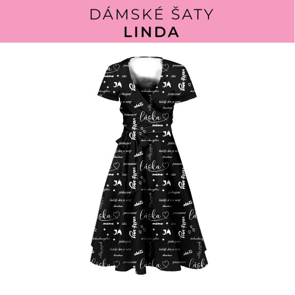 DÁMSKÝ střih - šaty Linda