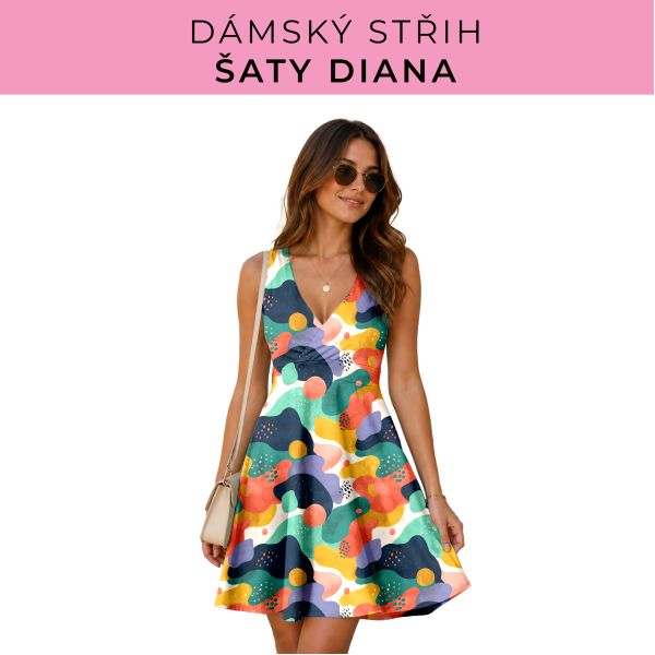 Dámský střih - šaty Diana