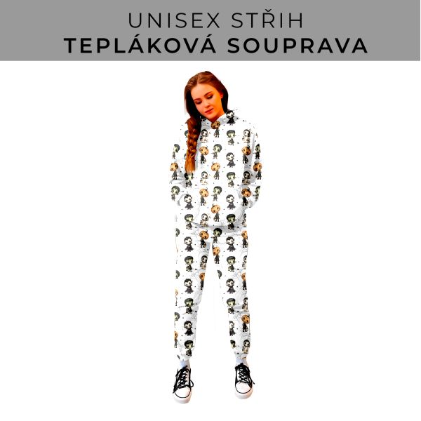 DÁMSKÝ střih - SET mikina a tepláky 