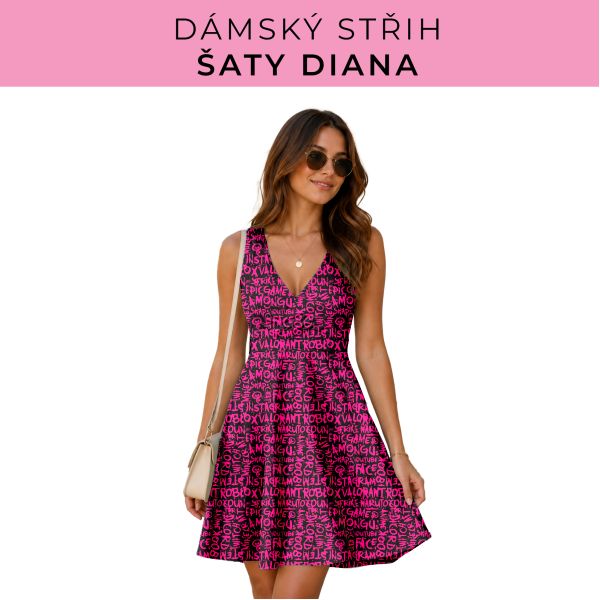 Dámský střih - šaty Diana
