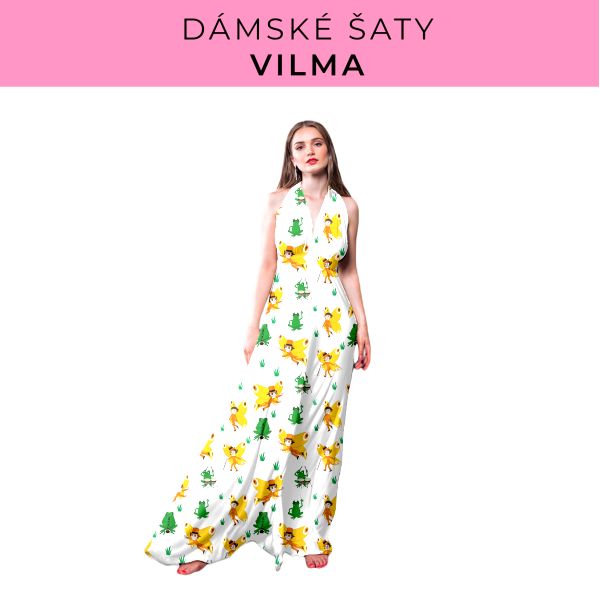DÁMSKÝ střih - šaty Vilma