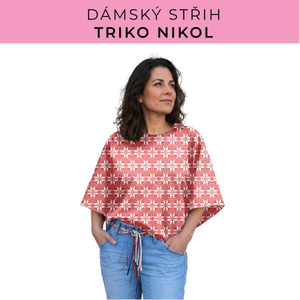 Dámský střih -  triko Nikol