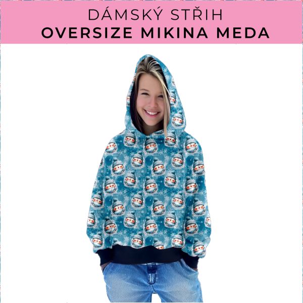 Dámský střih - mikina Meda