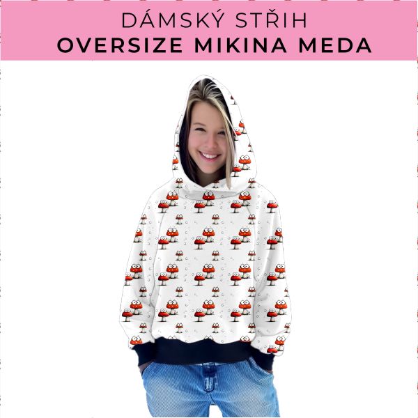 Dámský střih - mikina Meda