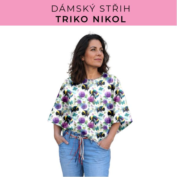 Dámský střih -  triko Nikol