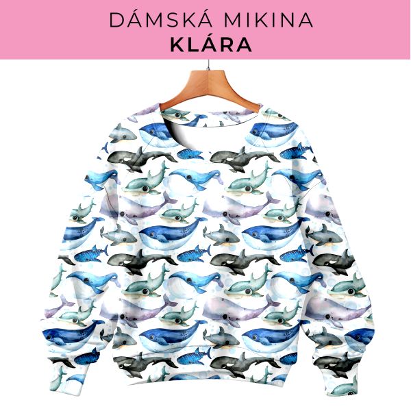 DÁMSKÝ střih - mikina Klára