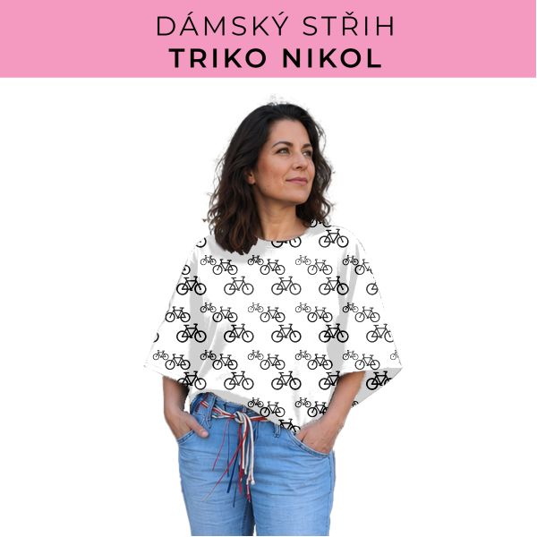 Dámský střih -  triko Nikol