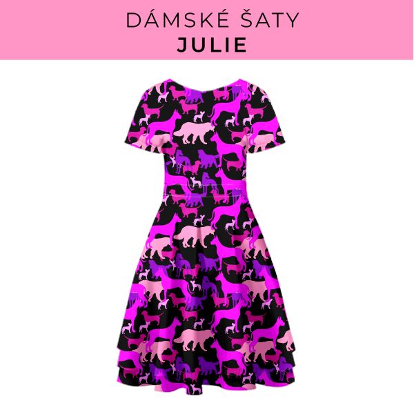 DÁMSKÝ střih - šaty julie