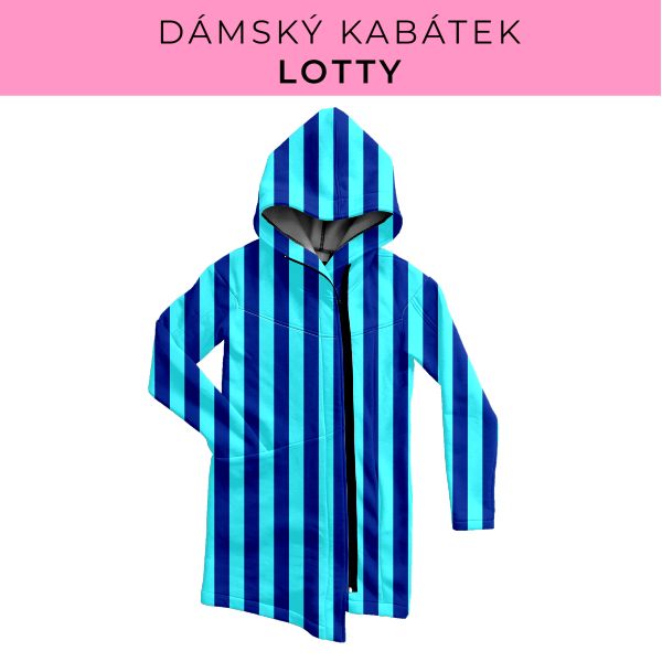 DÁMSKÝ střih - Kabátek Lotty